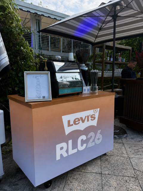 Corporate coffee catering for Levy's event in Miami Beach