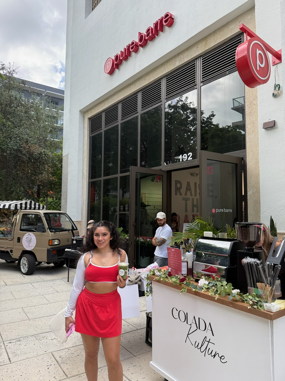 Corporate and retail brand activation at Pure Barre