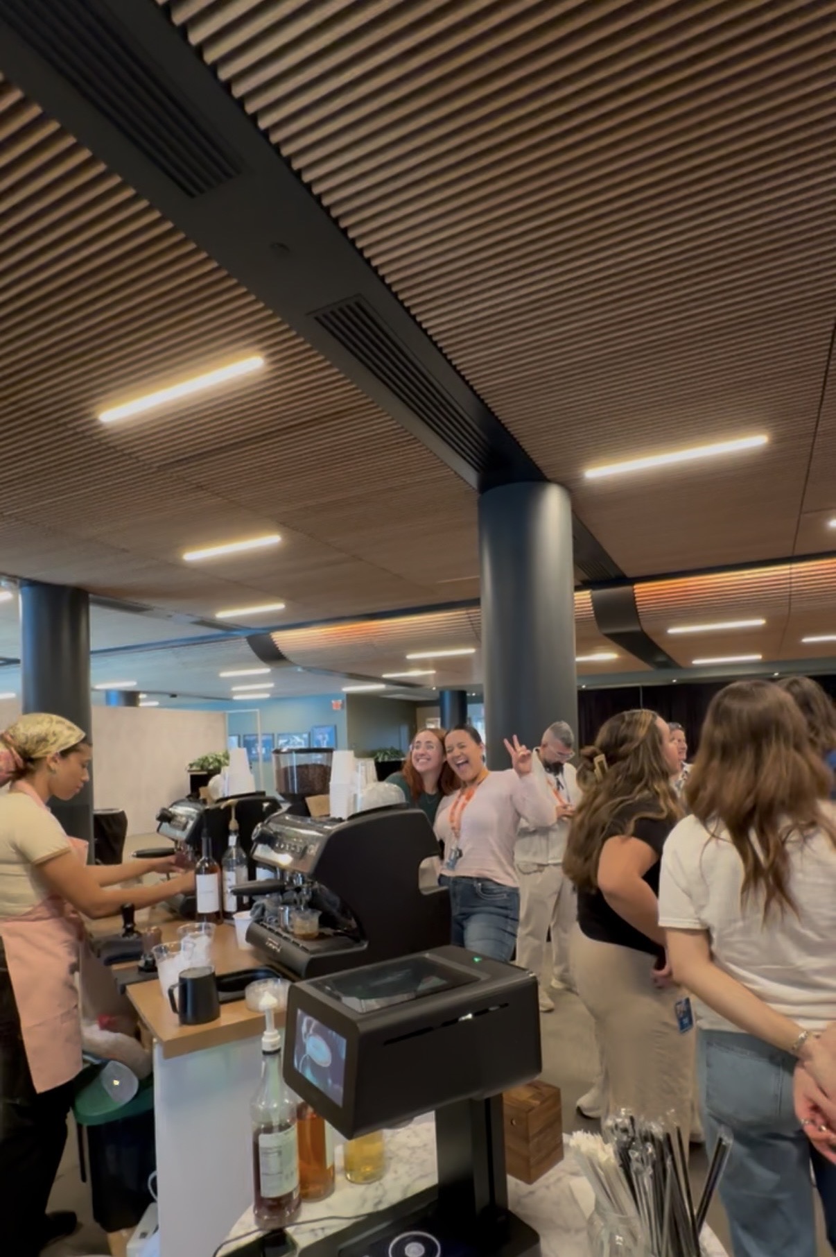 coffee cart women drive formula 1 event at hard rock stadium